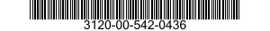 3120-00-542-0436  3120005420436 005420436