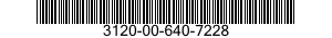 3120-00-640-7228  3120006407228 006407228