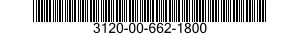 3120-00-662-1800 BEARING,SLEEVE 3120006621800 006621800