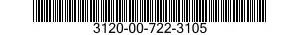 3120-00-722-3105 BUSHING,SLEEVE 3120007223105 007223105