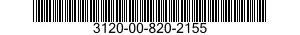 3120-00-820-2155 BEARING HALF SET,SLEEVE 3120008202155 008202155