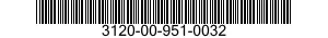 3120-00-951-0032  3120009510032 009510032