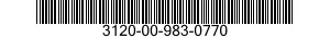 3120-00-983-0770 BEARING,WASHER,THRUST 3120009830770 009830770