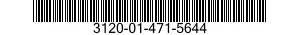 3120-01-471-5644 BEARING HALF,WASHER,THRUST 3120014715644 014715644