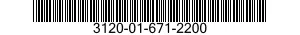 3120-01-671-2200 BEARING,SLEEVE 3120016712200 016712200