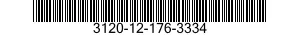 3120-12-176-3334 BEARING HALF,SLEEVE 3120121763334 121763334