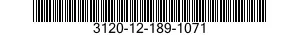 3120-12-189-1071 BEARING,SLEEVE 3120121891071 121891071