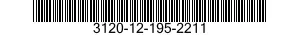 3120-12-195-2211 BEARING HALF SET,SLEEVE 3120121952211 121952211