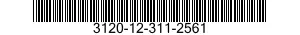 3120-12-311-2561 BEARING HALF SET,SLEEVE 3120123112561 123112561