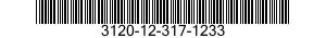 3120-12-317-1233 BEARING HALF SET,SLEEVE 3120123171233 123171233