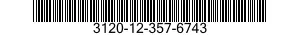 3120-12-357-6743 BEARING,PLAIN,ROD END 3120123576743 123576743