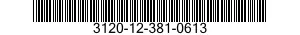 3120-12-381-0613 BEARING,WASHER,THRUST 3120123810613 123810613