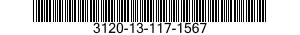 3120-13-117-1567 BEARING,SLEEVE 3120131171567 131171567