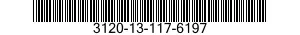 3120-13-117-6197 BUSHING,SLEEVE 3120131176197 131176197