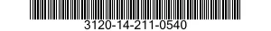 3120-14-211-0540 BEARING,WASHER,THRUST 3120142110540 142110540