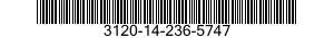 3120-14-236-5747  3120142365747 142365747