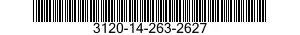 3120-14-263-2627  3120142632627 142632627