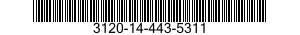 3120-14-443-5311 BUSHING,SLEEVE 3120144435311 144435311