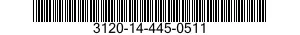 3120-14-445-0511 BUSHING,SLEEVE 3120144450511 144450511