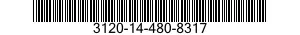 3120-14-480-8317 BUSHING,SLEEVE 3120144808317 144808317