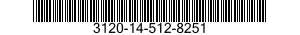 3120-14-512-8251 BUSHING,SLEEVE 3120145128251 145128251