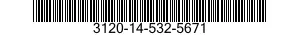 3120-14-532-5671 ROLLER,LINEAR-ROTARY MOTION 3120145325671 145325671