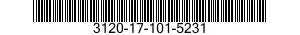 3120-17-101-5231 BEARING,PLAIN,ROD END 3120171015231 171015231