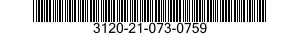 3120-21-073-0759 BUSHING,SLEEVE 3120210730759 210730759