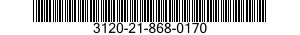 3120-21-868-0170 BUSHING,SLEEVE 3120218680170 218680170