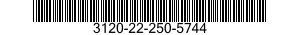 3120-22-250-5744 BEARING,SLEEVE 3120222505744 222505744