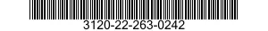 3120-22-263-0242 BEARING 3120222630242 222630242