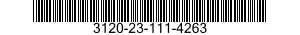 3120-23-111-4263 BEARING, HALF SET, 3120231114263 231114263