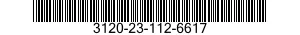 3120-23-112-6617 BEARING,WASHER,THRUST 3120231126617 231126617