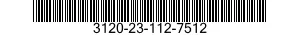 3120-23-112-7512 BEARING SLEEVE 3120231127512 231127512