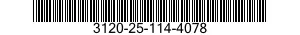 3120-25-114-4078 BEARING,SLEEVE 3120251144078 251144078