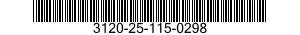 3120-25-115-0298 BEARING,SLEEVE 3120251150298 251150298