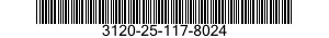 3120-25-117-8024 NUT,SLEEVE 3120251178024 251178024