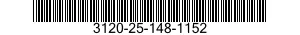 3120-25-148-1152 BEARING,SLEEVE 3120251481152 251481152
