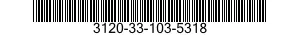 3120-33-103-5318 BUSHING,SLEEVE 3120331035318 331035318