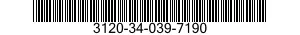 3120-34-039-7190 ROLLER,LINEAR-ROTARY MOTION 3120340397190 340397190