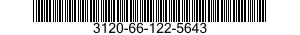 3120-66-122-5643 BUSHING,SLEEVE 3120661225643 661225643
