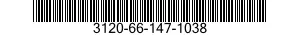 3120-66-147-1038 BUSHING,SLEEVE 3120661471038 661471038