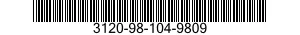 3120-98-104-9809 BUSHING,SLEEVE 3120981049809 981049809