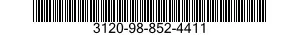 3120-98-852-4411 SPLIT BUSH ASSEMBLY 3120988524411 988524411