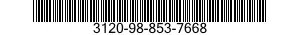 3120-98-853-7668 BUSHING BLANK 3120988537668 988537668