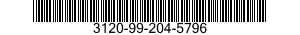 3120-99-204-5796 BEARING,PLAIN,ROD END 3120992045796 992045796