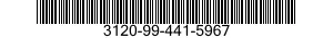 3120-99-441-5967 BEARING,WASHER,THRUST 3120994415967 994415967
