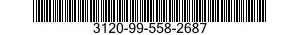 3120-99-558-2687 BEARING,WASHER,THRUST 3120995582687 995582687