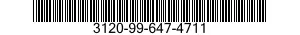 3120-99-647-4711 BUSHING,SLEEVE 3120996474711 996474711