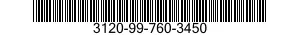 3120-99-760-3450 NUT,SLEEVE 3120997603450 997603450